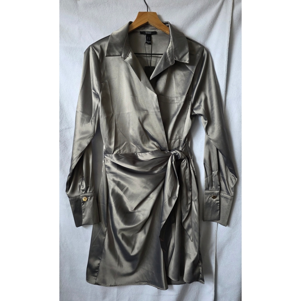 🧡 Blazer Wrap Dress - Picture 2 of 7